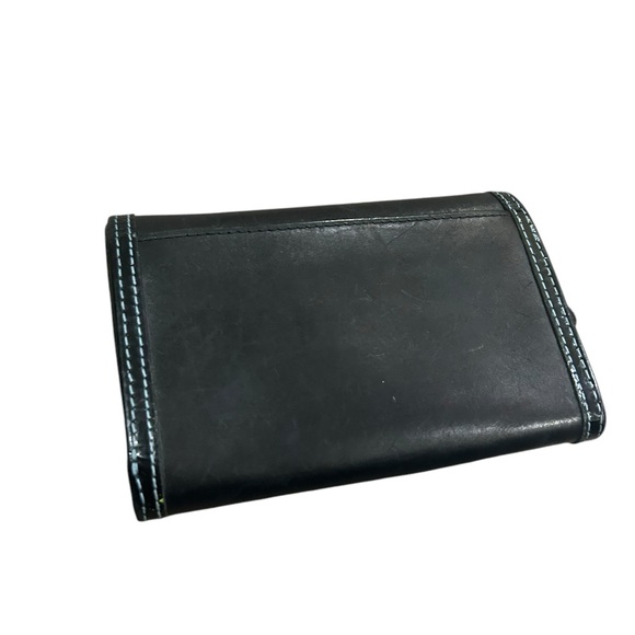 Vintage y2K COACH black leather wallet - Picture 9 of 14